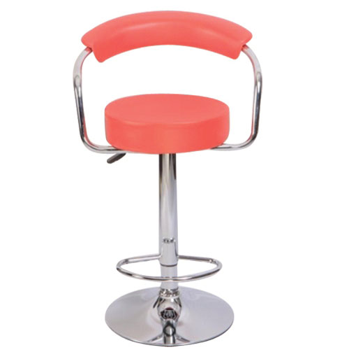 Red colour cafe chairs
