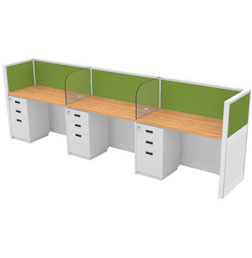 Back to Back Office Partitions offered by Hans Furniture Studio Limited